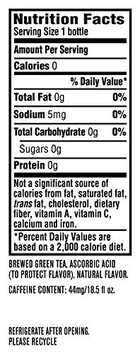 Unsweetened Green Iced Tea, 18.5 Fl Oz C2697