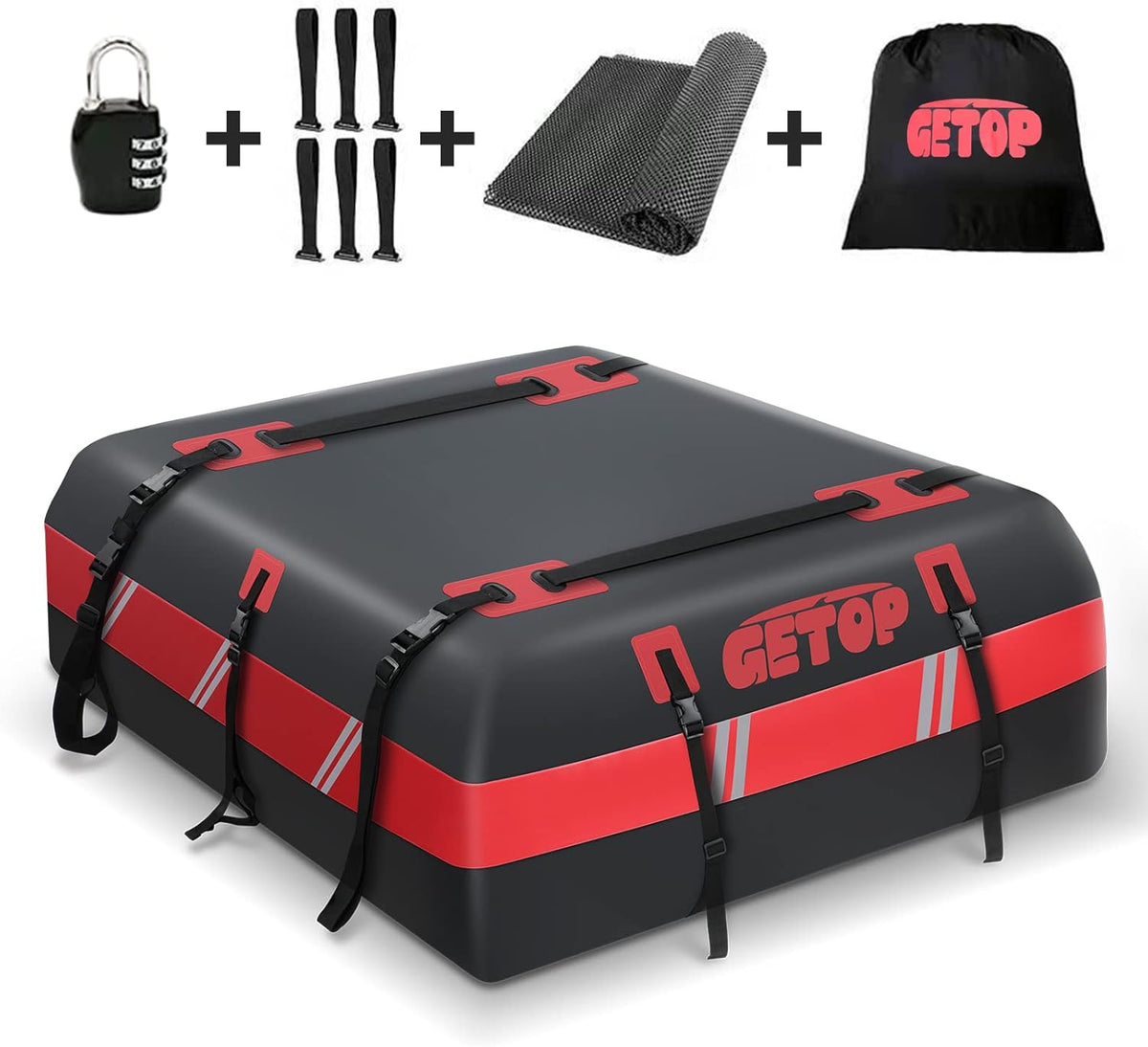 21 Cubic Feet Waterproof Rooftop Cargo Carrier Bag N175