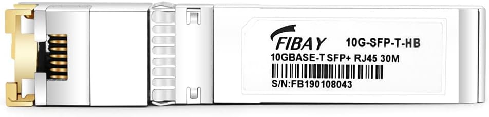 10G SFP+ RJ45 Copper Transceiver Module 10 Pack I235141