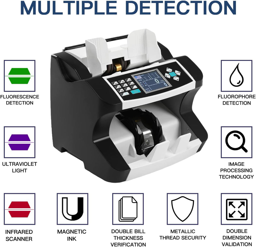 US Dollar Money Counter Machine with Counterfeit Detection N23683