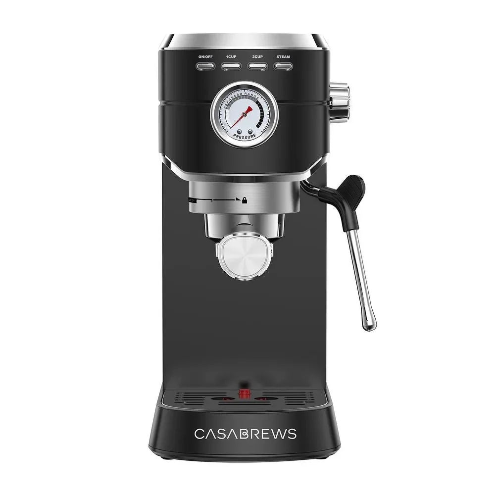 20 Bar Espresso Machine with Milk Frother, Stainless Steel A5447