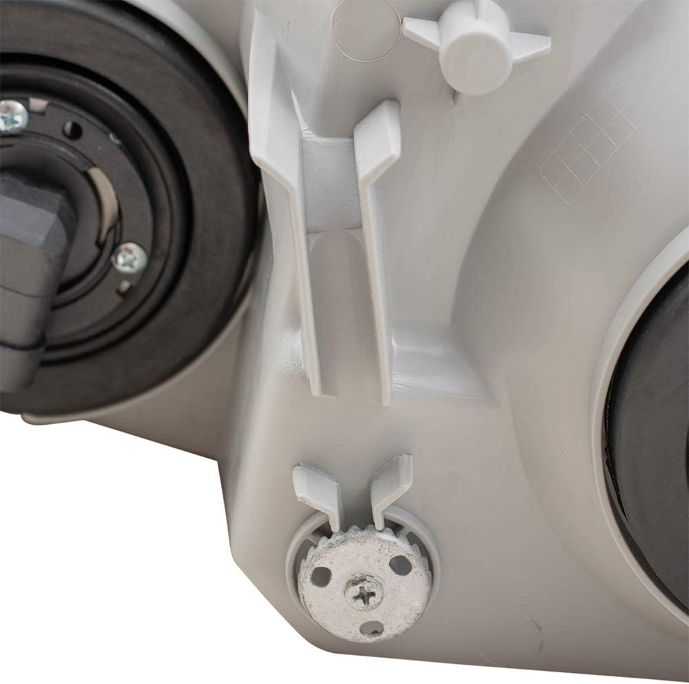 Halogen Headlights Set with Chrome Bezels T7851