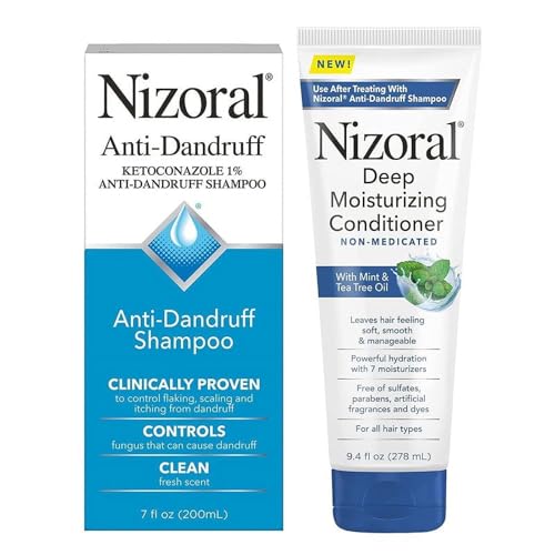 Anti-Dandruff Shampoo and Moisturizing Conditioner Bundle Z2603