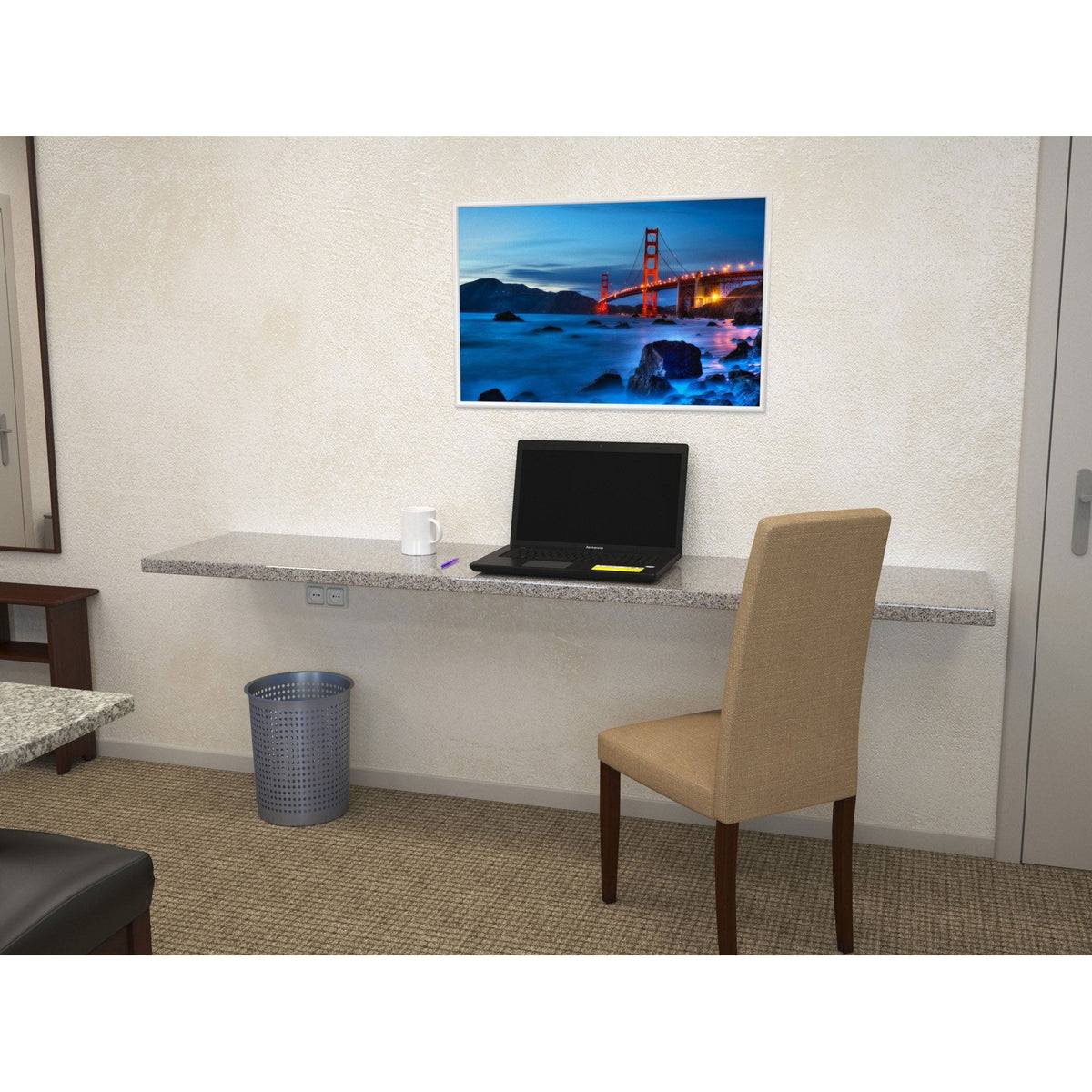 Floating Countertop Wall Bracket N7400