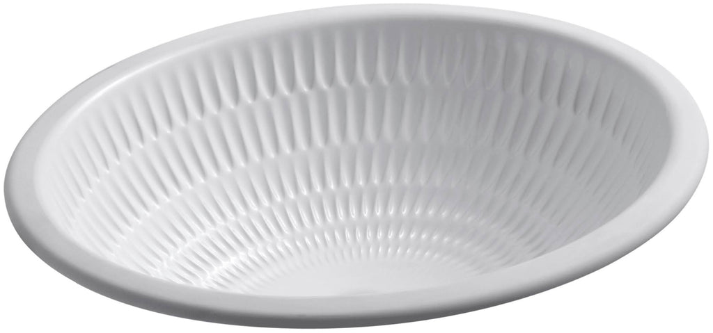Earthen White Undercounter Bathroom Sink H190218