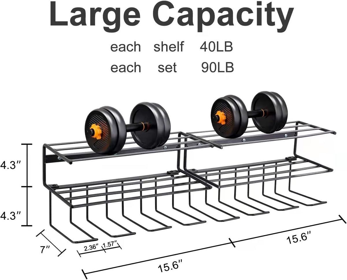 Tool Storage Wall Mount with Drill Holder, Pack of 2 G517233