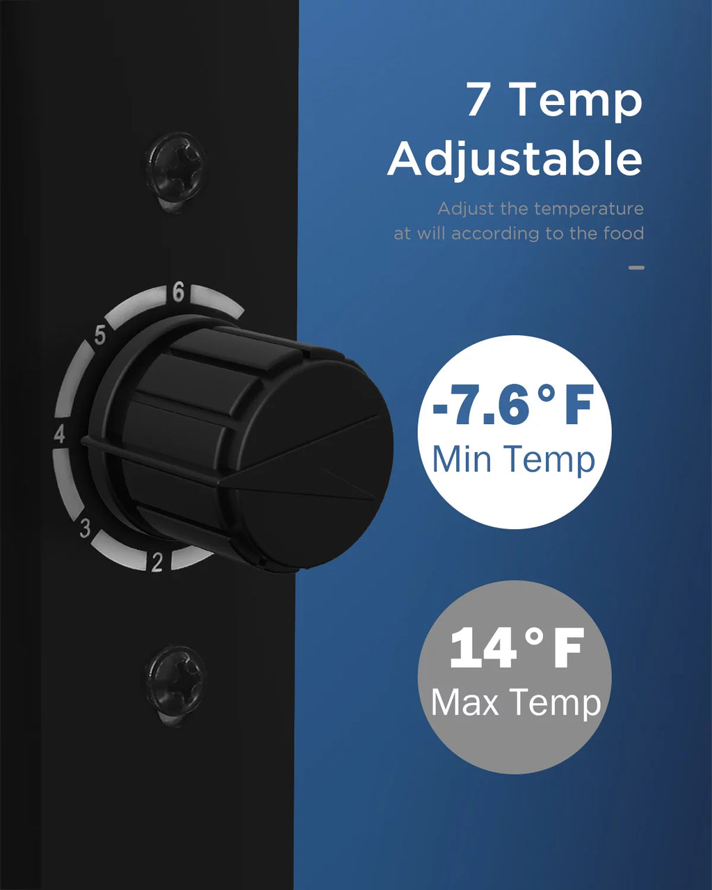 1.1 Cu ft Upright Freezer T262