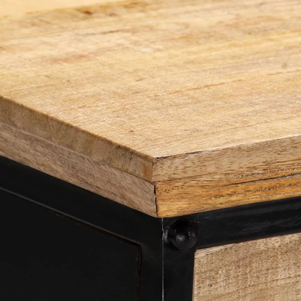 Mango Wood Writing Desk with 2 Storage Drawers S142753