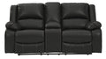 Reclining Loveseat with Console D374450
