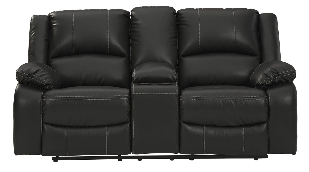 Reclining Loveseat with Console D374450