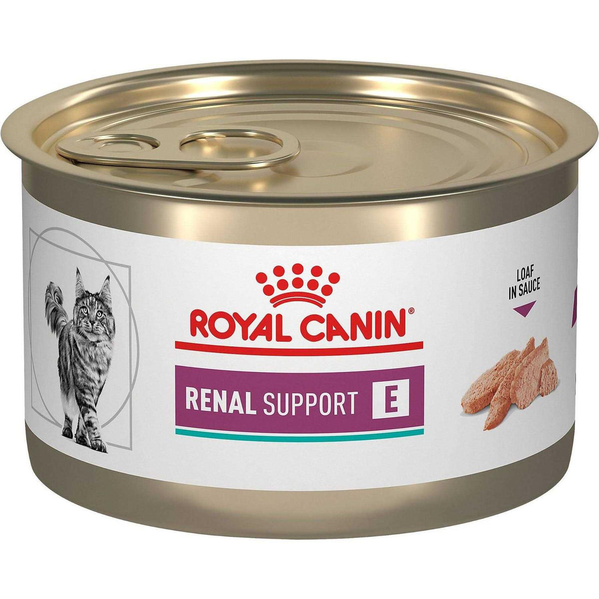 Veterinary Diet Adult Renal Support E Loaf in Sauce Canned Cat Food X266744