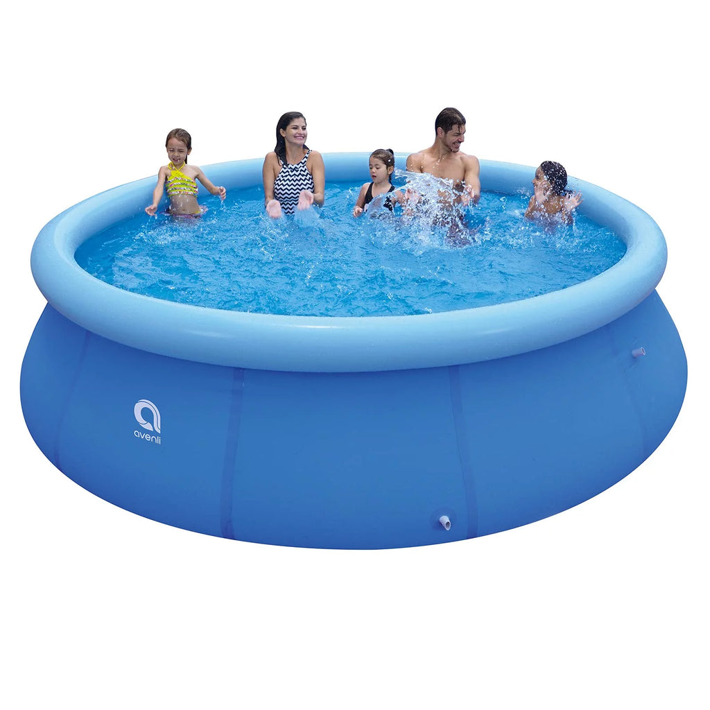 Inflatable Top Ring Round Pool Blue 10 ft x 30 in R7907
