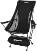 Ultralight High Back Folding Camping Chair with Armrest, 2 Pack, Carry Bag A900650