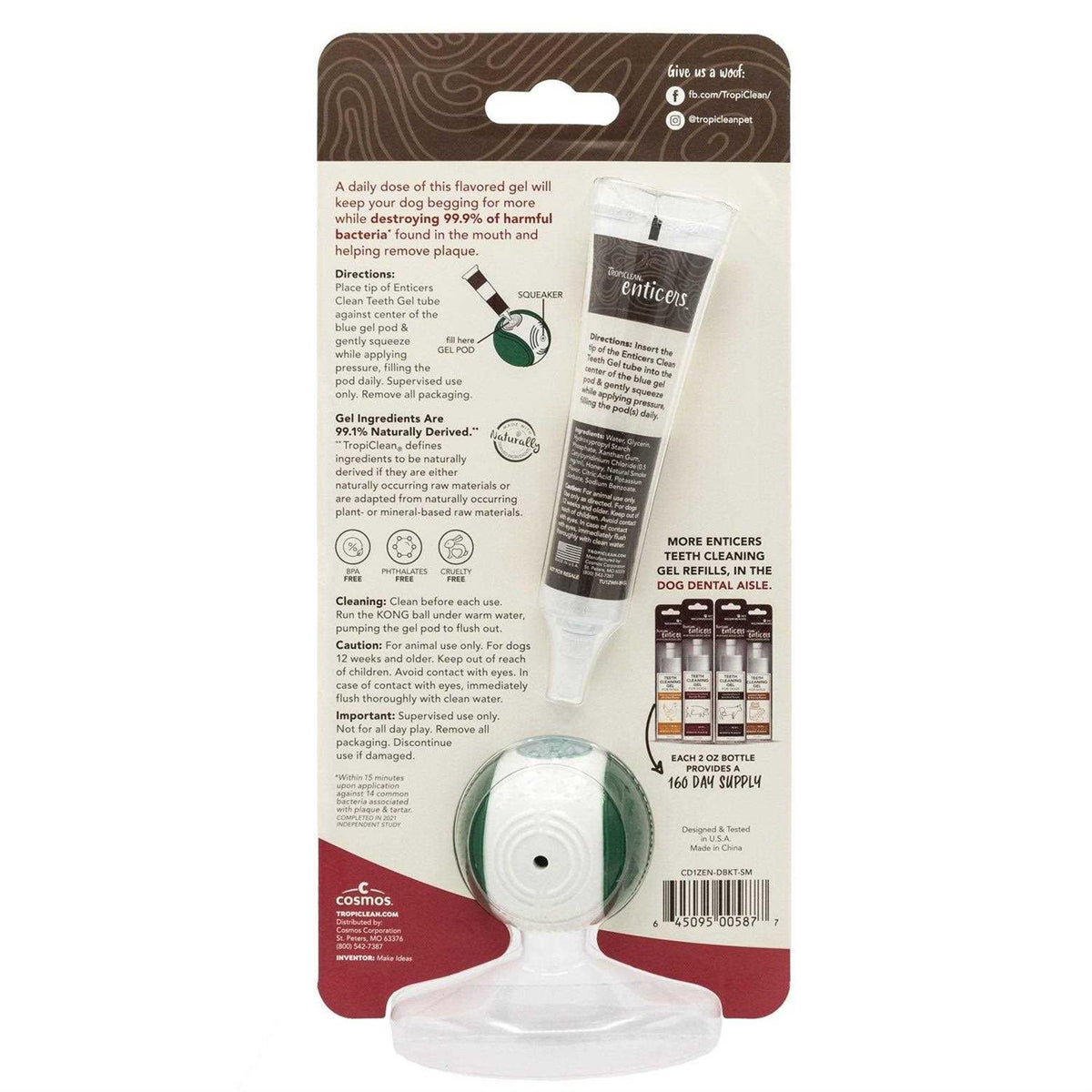 Teeth Cleaning Gel & Dental Ball A94781
