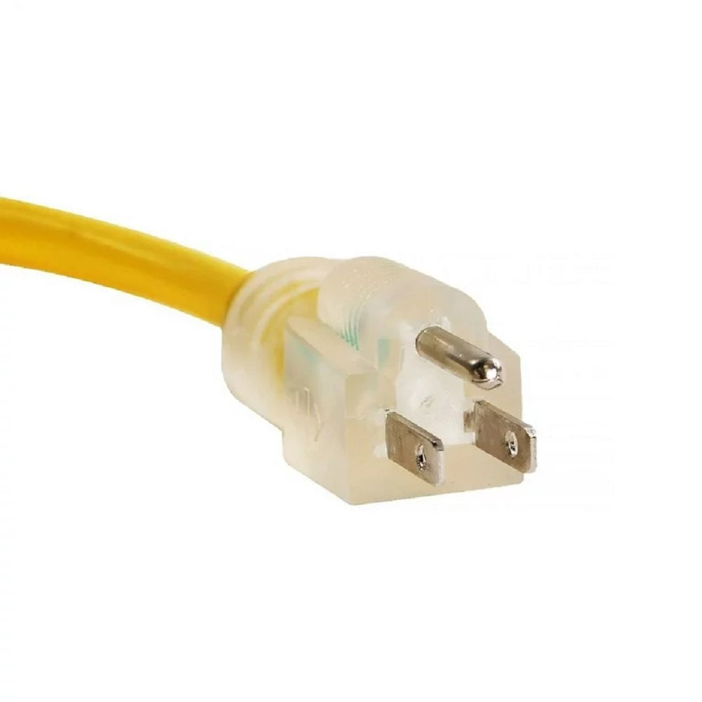 10/3 Extension Cord 75ft, 15A, 125V, Yellow F64134