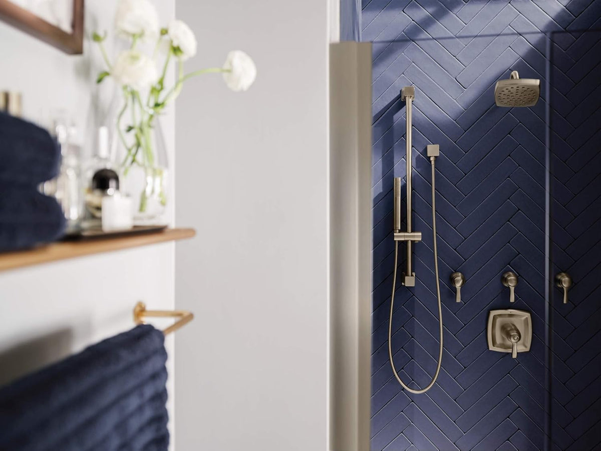 Polished Nickel Rainshower Showerhead I473