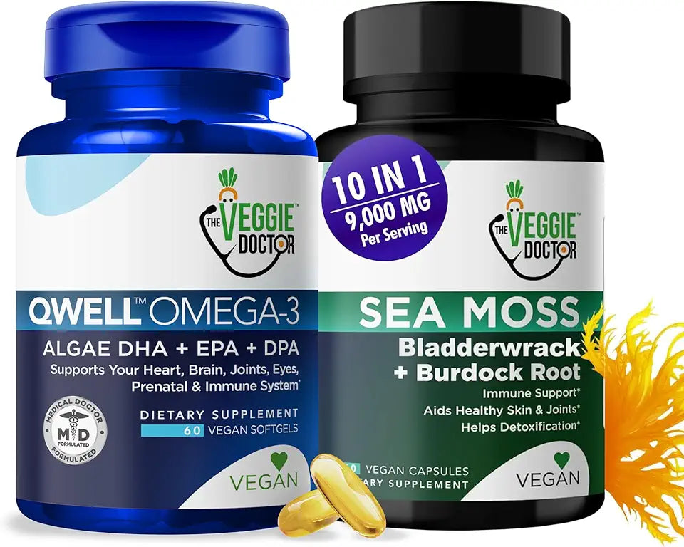Vegan Omega-3 & Sea Moss Capsules K21275