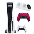 PlayStation 5 Core with Red Dualsense Controller and Dual Charging Dock O592102