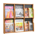 6 Magazine 12 Pamphlet Display T881262