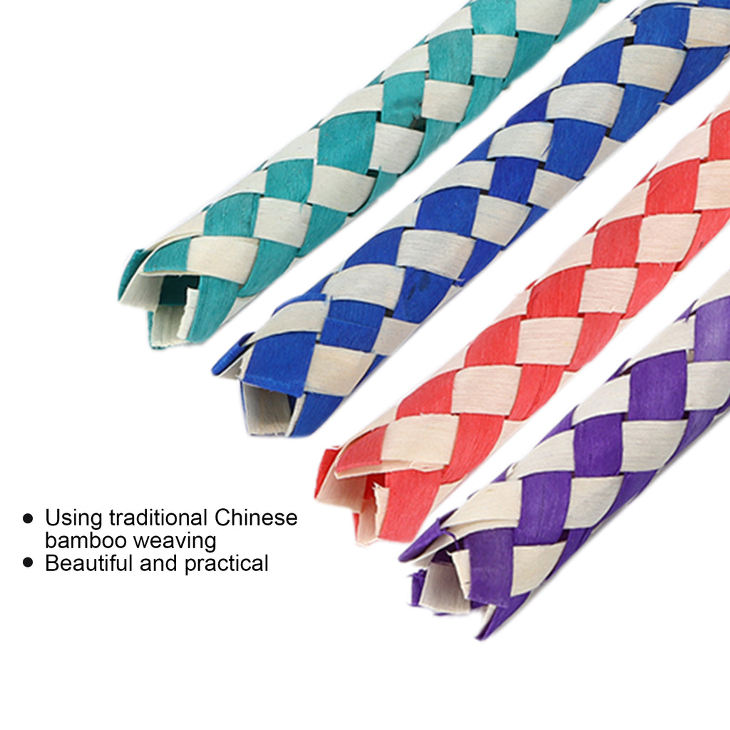 24Pcs Bamboo Finger Traps Chew Toy I2752