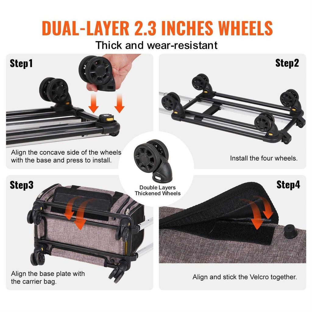 Cat Carrier with Wheels A926359