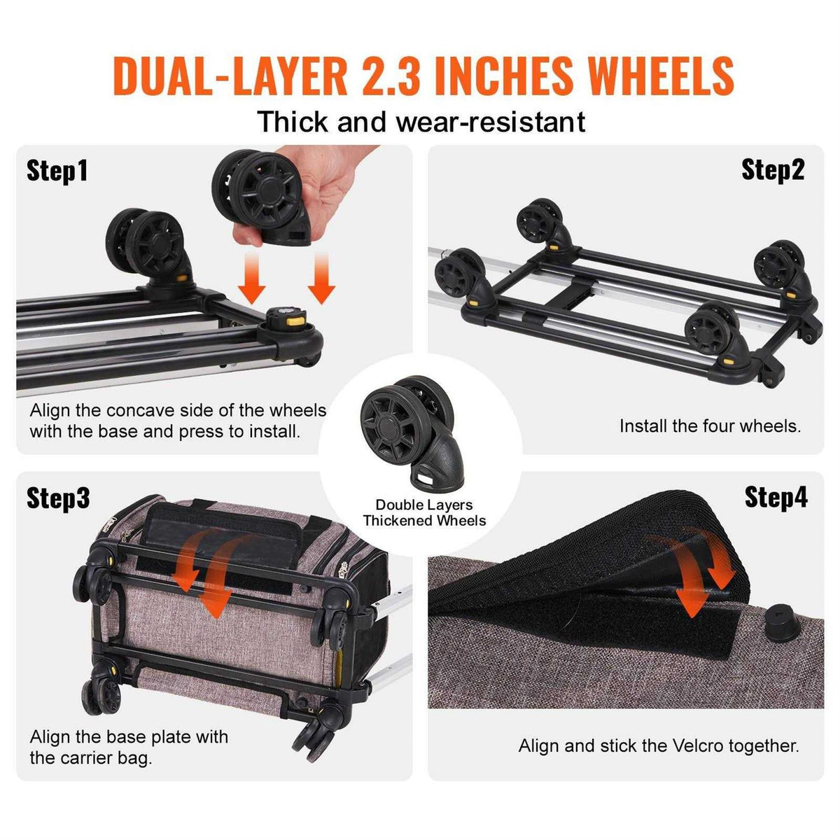 Cat Carrier with Wheels A926359