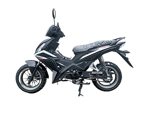 125CC 4 Speed Moped Motorcycle Z4338