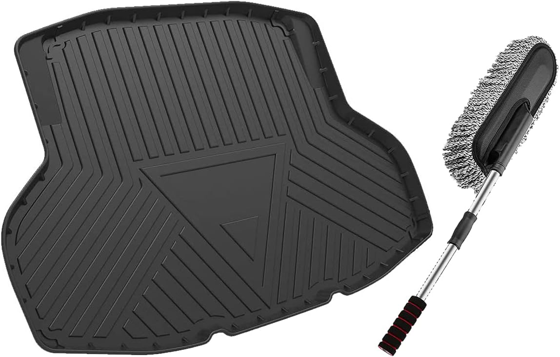 Cargo Mat Liner Trunk Liner with Traction Grips Pack of 2 R15032