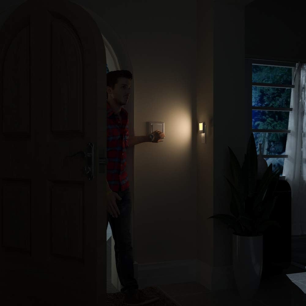 Warm White Motion Sensor LED Night Light, 2 Pack C346