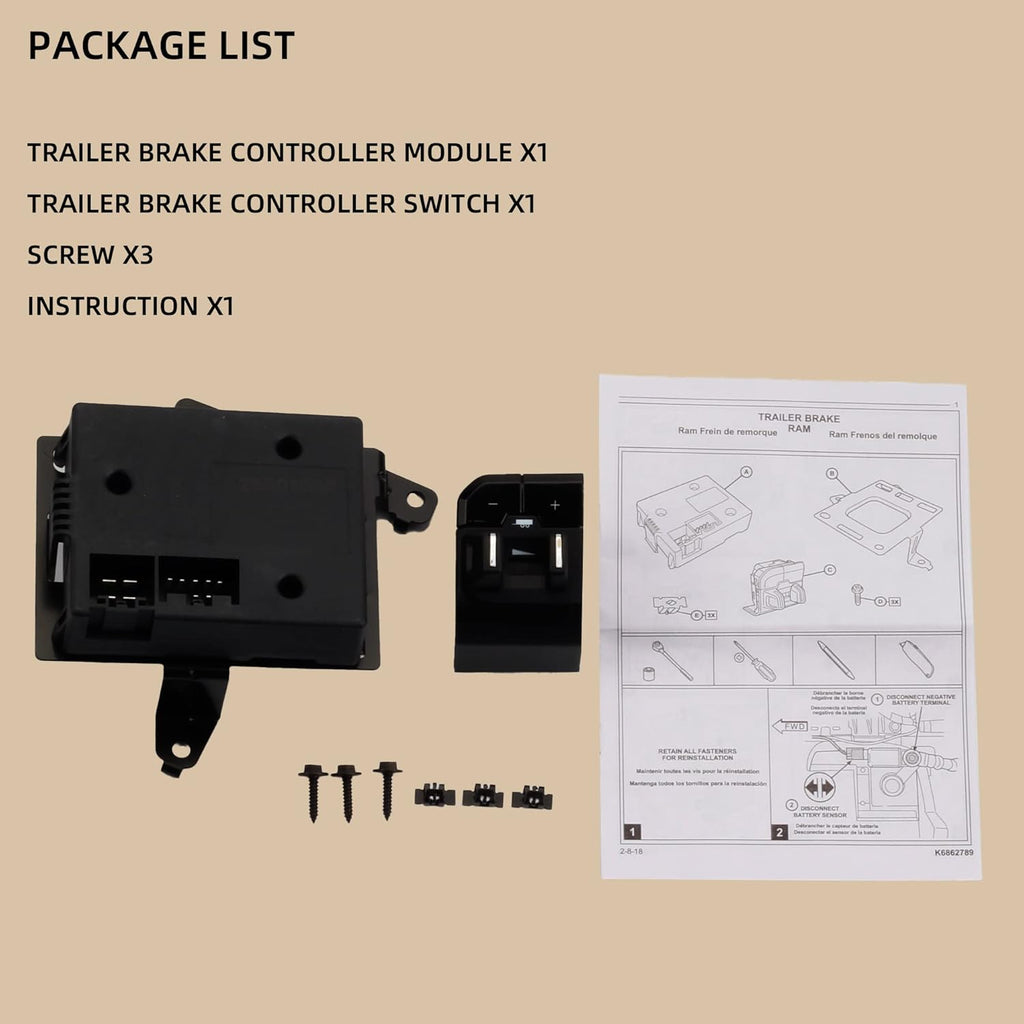 Electronic Trailer Brake Controller D53739