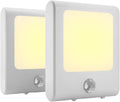 Warm White Motion Sensor LED Night Light, 2 Pack C346
