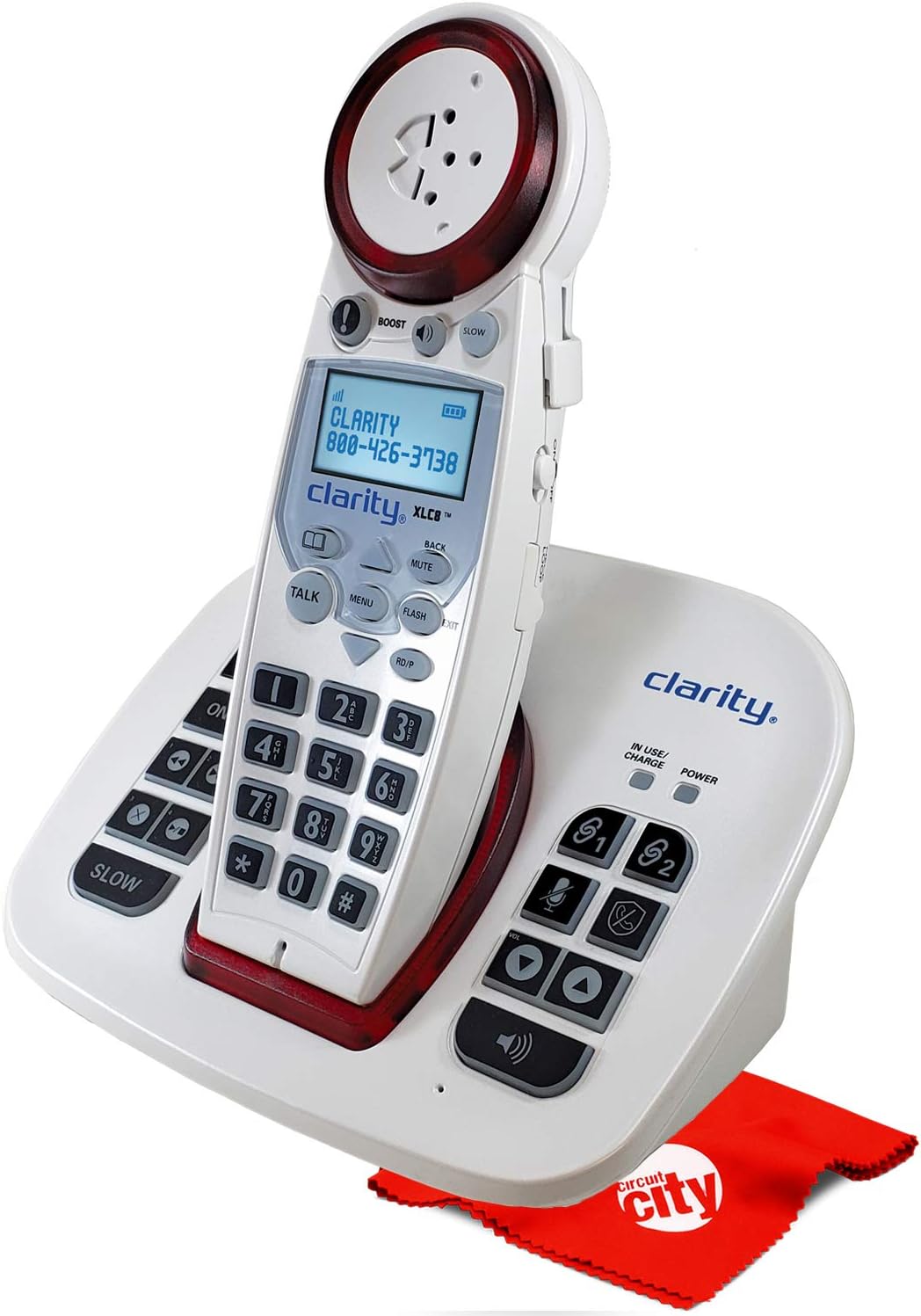 Amplified Cordless Phone with Answering Machine H80897