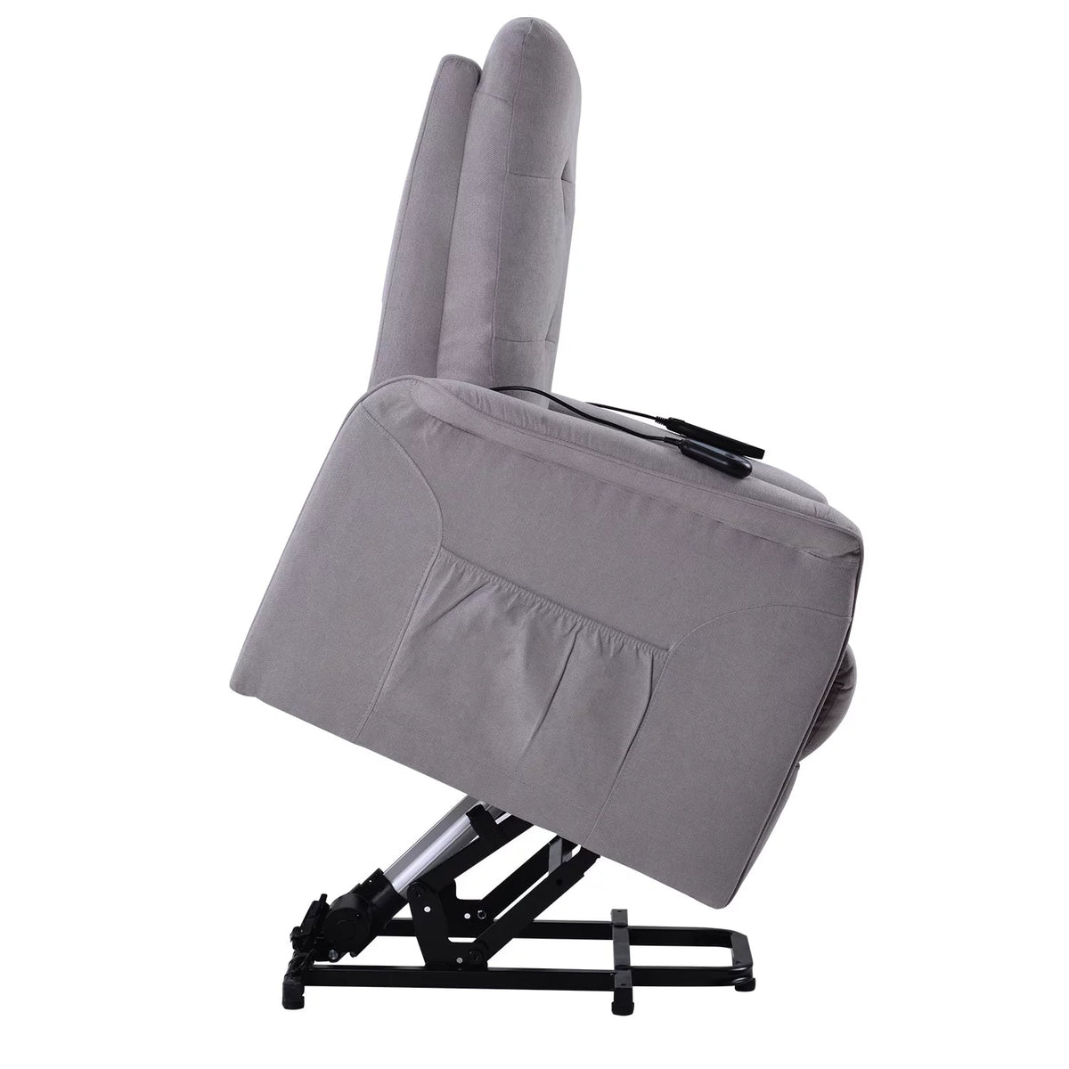 Power Lift Recliner Chair Light Gray I280309
