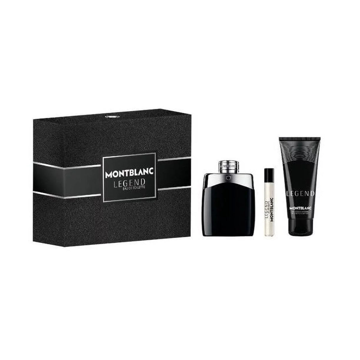 3 Pieces Set 3.3 oz & 0.25 oz Edt Spray & 3.3 oz Shower Gel D111453