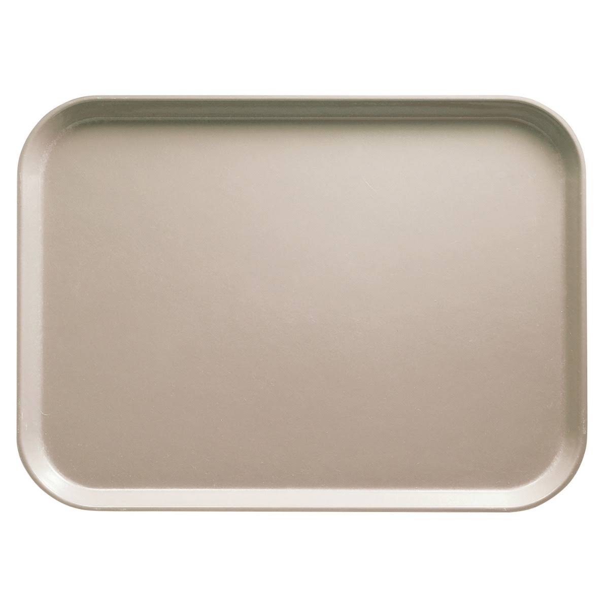 Taupe Rectangular Fiberglass Camtray C858