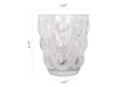 Clear 9 oz. Set of 6 Drinking Glasses Z795535