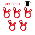 3 Hole Aluminium Alloy Tent Tensioner Cords N51701
