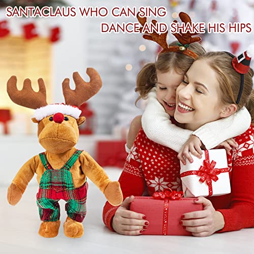 Animated Plush Rudolph The Red-Nosed Reindeer Stuffed Animal J143
