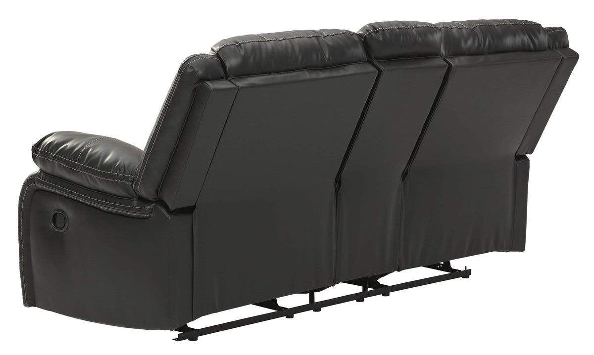 Reclining Loveseat with Console D374450
