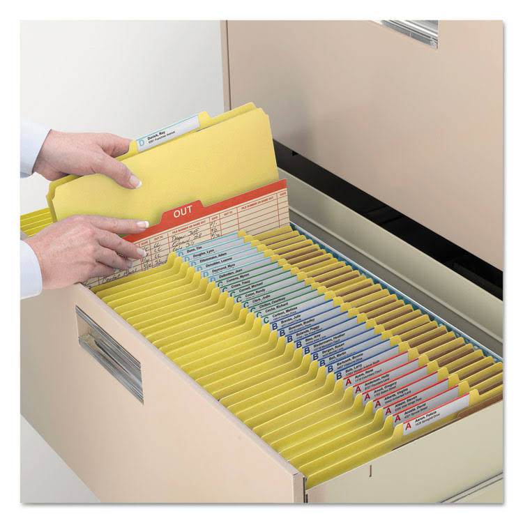 Pressboard Classification Folders with 2 Pocket Dividers M8631