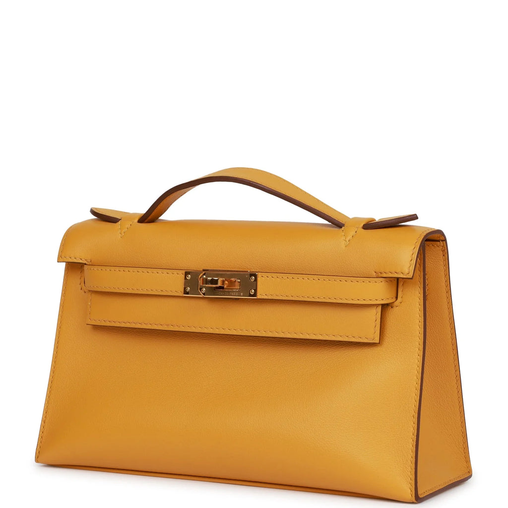Jaune Ambre Swift Pochette R99680