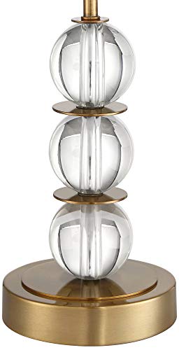 Modern Art Deco Buffet Table Lamp with USB Dimmer Cord K97770