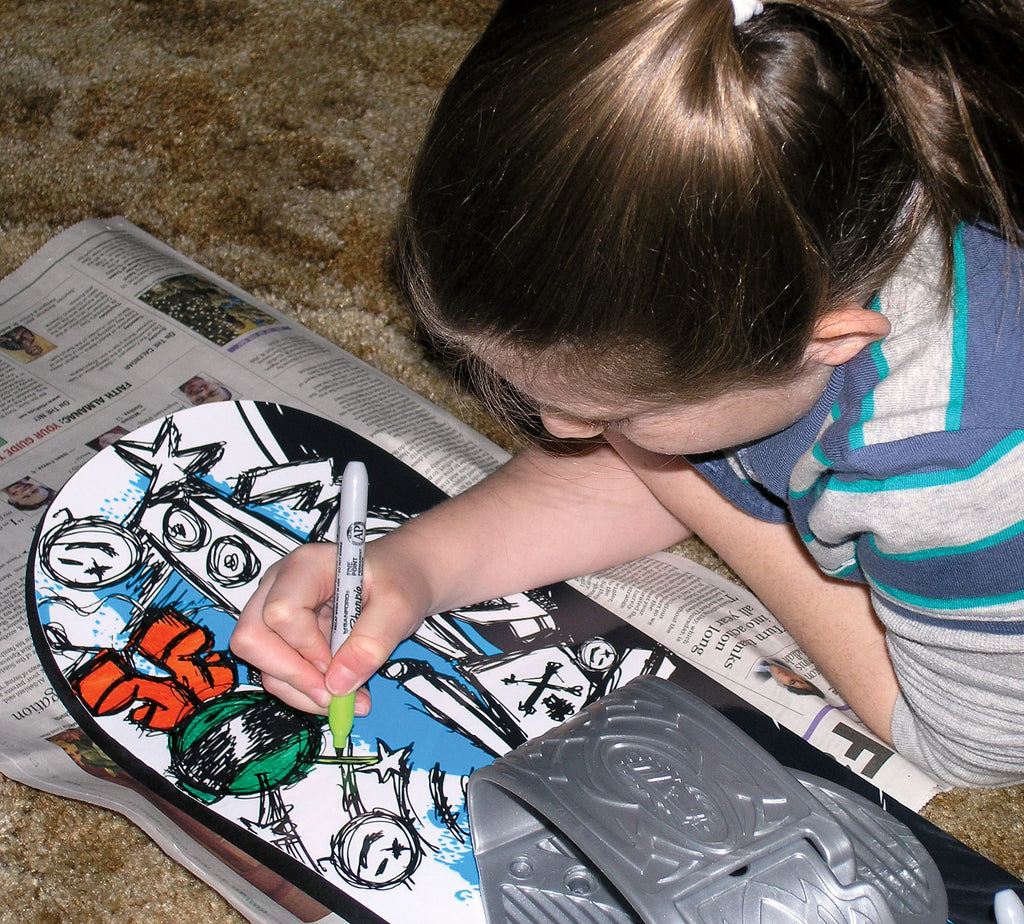 Kid's Beginner Graffiti Snowboard T644574