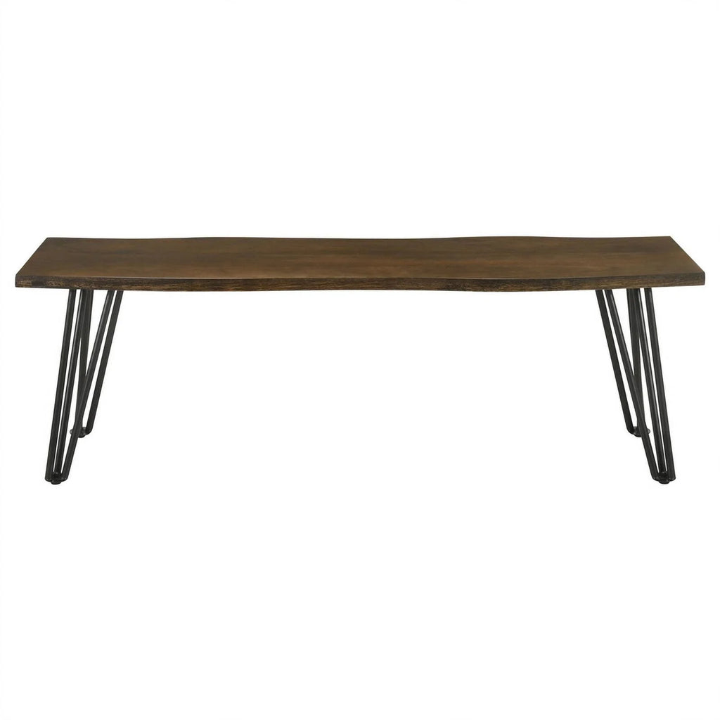 Live-edge Wood Dining Bench G3326