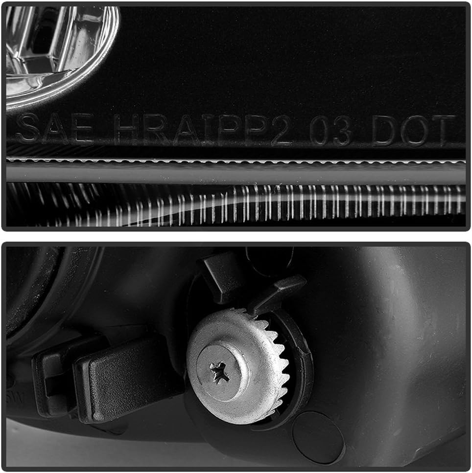 Black Smoked Headlights Driver + Passenger Side M46674