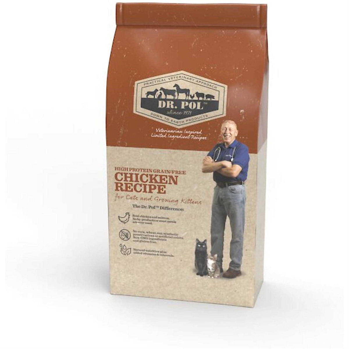 Grain-Free Chicken Recipe Cat Food D8705