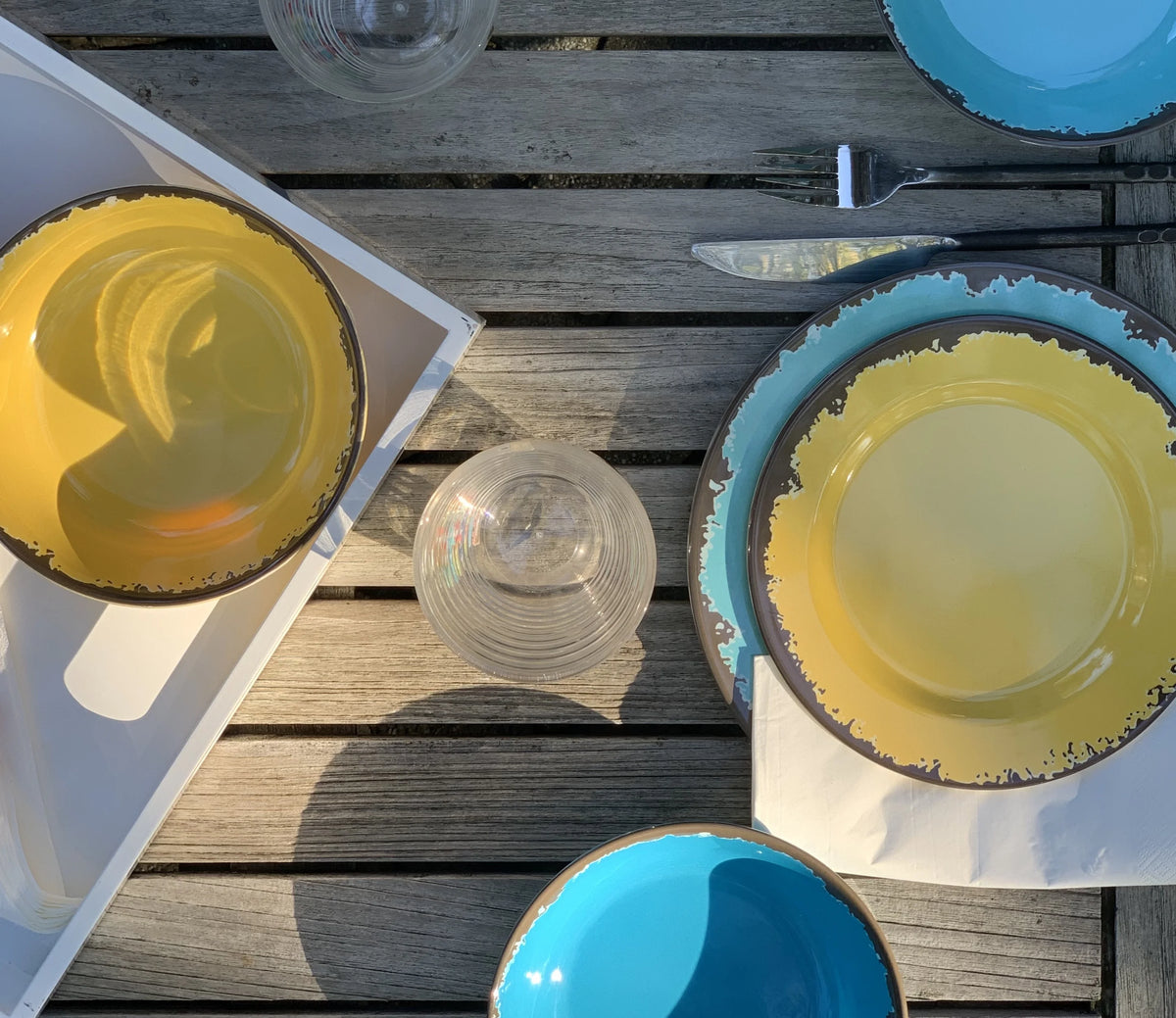 12-Piece Melamine Dinnerware Set U9412