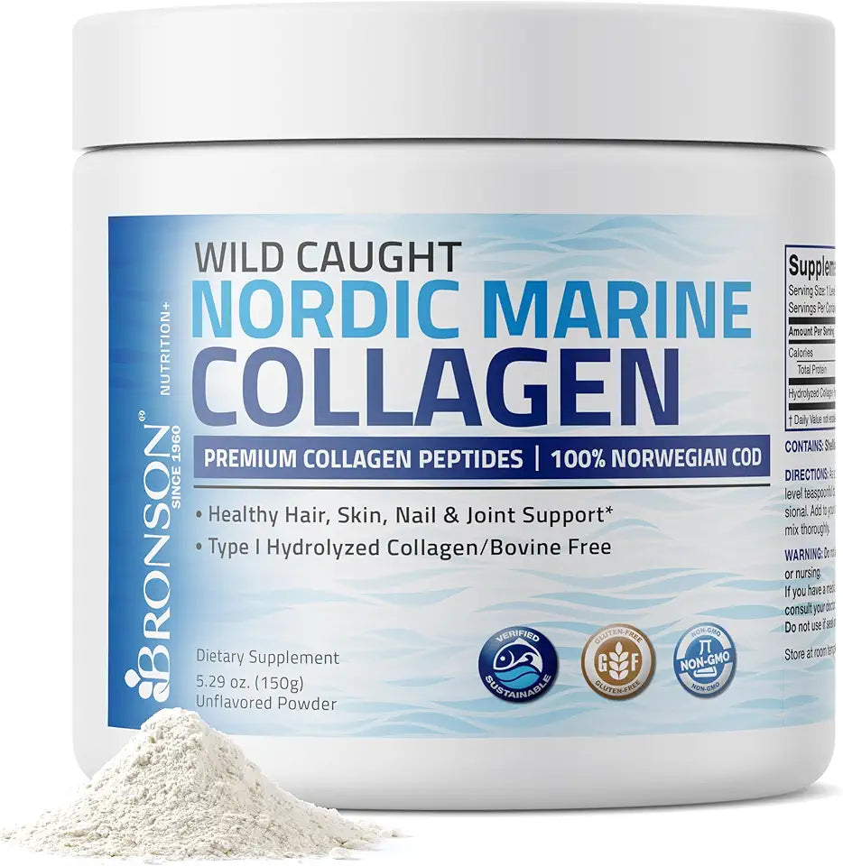 Marine Collagen Peptides Hydrolyzed Protein Powder 150g N655726