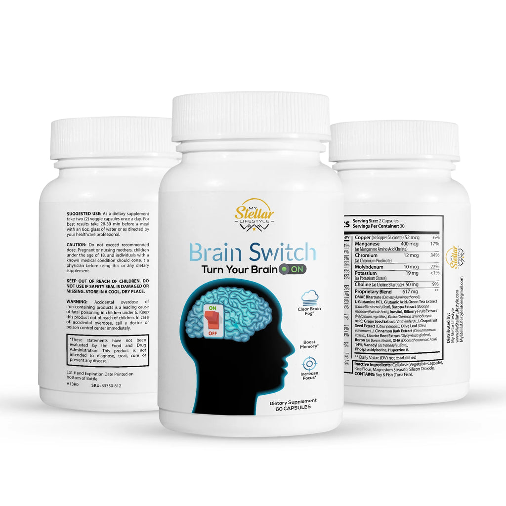 60 Capsules Brain Switch C9891