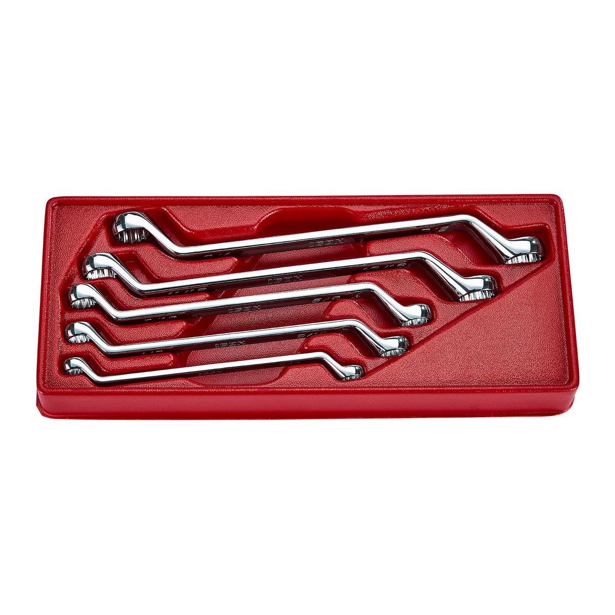 5 Piece SAE Offset Box Wrench Set V629